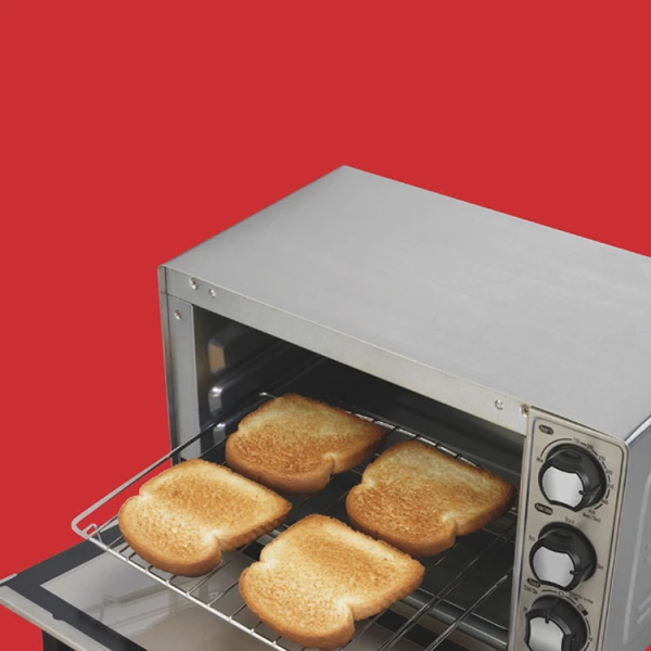 HAMILTON BEACH 4-SLICE TOASTER OVEN | 31401G - Image 