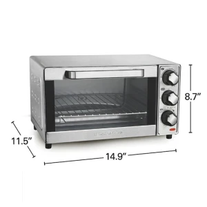 HAMILTON BEACH 4-SLICE TOASTER OVEN | 31401G - Image 