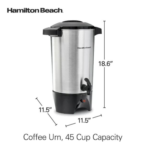 HAMILTON BEACH 45-CUPS COFFEE URN | 40515G - Image 