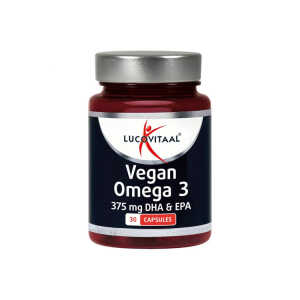 LUCOVITAAL OMEGA-3 375MG DHA & EPA VEGAN - 30 CAPSULES | 83940 - Image 