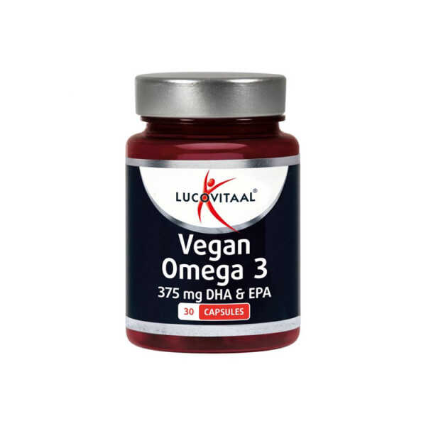 LUCOVITAAL OMEGA-3 375MG DHA & EPA VEGAN - 30 CAPSULES | 83940 - Image 