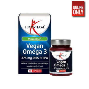 LUCOVITAAL OMEGA-3 375MG DHA & EPA VEGAN - 30 CAPSULES | 83940 - Image 