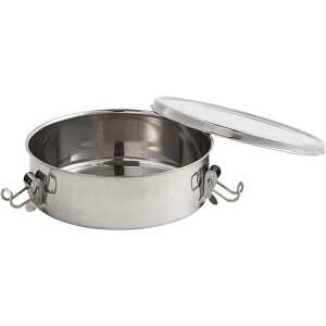 BENE CASA STAINLESS STEEL 7X7X3 CM FLAN MAKER  | BC-43657