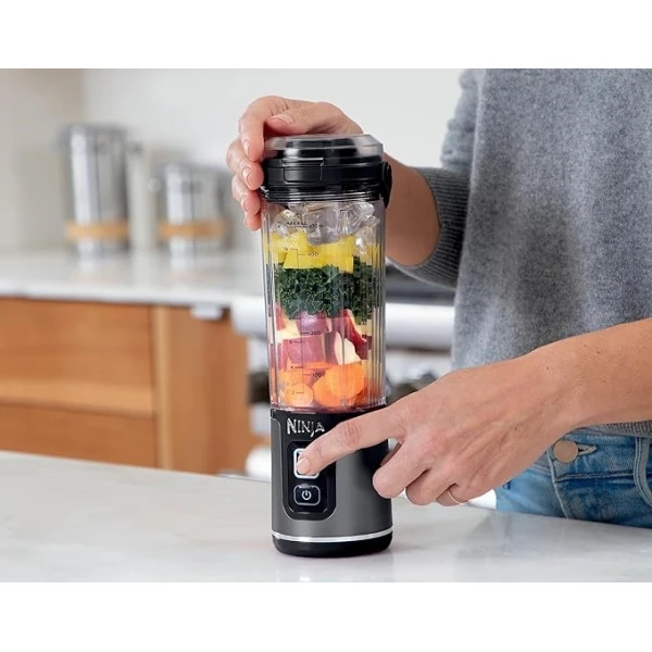 NINJA 18Oz. BLAST PORTABLE BLENDER BLACK | BC151BK - Image 