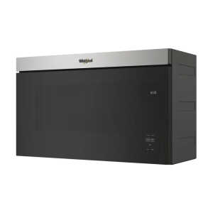 WHIRLPOOL 1.1 CUFT. OVER THE RANGE MICROWAVE OVEN W/ FLUSH BUILT-IN DESIGN BLACK | WMMF5930PZ - Image 