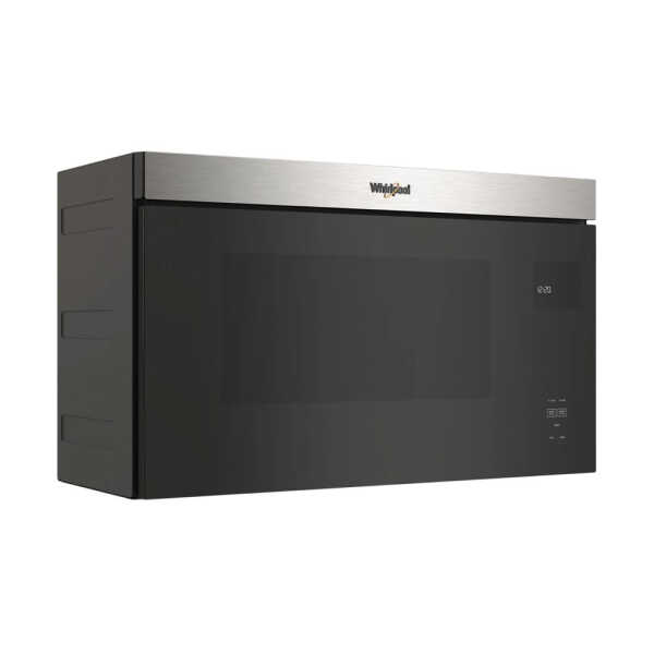 WHIRLPOOL 1.1 CUFT. OVER THE RANGE MICROWAVE OVEN W/ FLUSH BUILT-IN DESIGN BLACK | WMMF5930PZ - Image 
