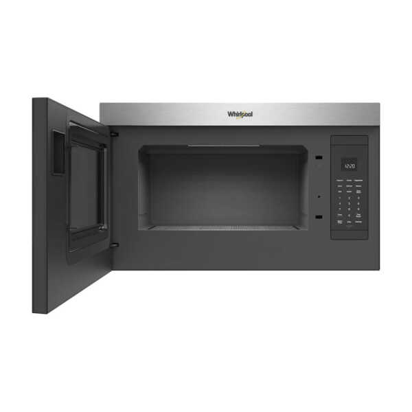 WHIRLPOOL 1.1 CUFT. OVER THE RANGE MICROWAVE OVEN W/ FLUSH BUILT-IN DESIGN BLACK | WMMF5930PZ - Image 