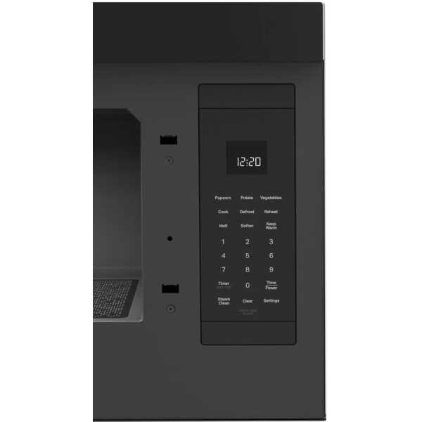 WHIRLPOOL 1.1 CUFT. OVER THE RANGE MICROWAVE OVEN W/ FLUSH BUILT-IN DESIGN BLACK | WMMF5930PZ - Image 