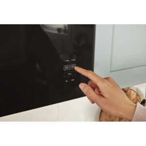 WHIRLPOOL 1.1 CUFT. OVER THE RANGE MICROWAVE OVEN W/ FLUSH BUILT-IN DESIGN BLACK | WMMF5930PZ - Image 