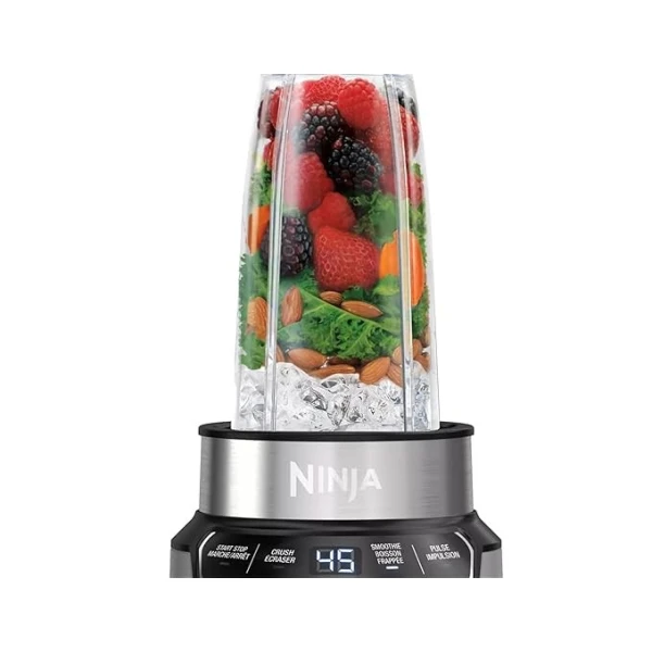 NINJA NUTRI PRO 1000 WATTS PERSONAL BLENDERS CLOUD SILVER | BN401 - Image 
