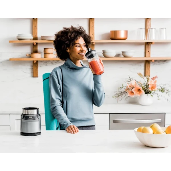 NINJA NUTRI PRO 1000 WATTS PERSONAL BLENDERS CLOUD SILVER | BN401 - Image 