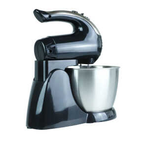 BRENTWOOD 3QT/2.8L STAND/HAND MIXER BLACK 120V - 200W | SM-1153 - Image 