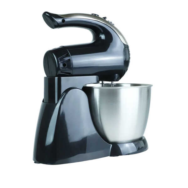 BRENTWOOD 3QT/2.8L STAND/HAND MIXER BLACK 120V - 200W | SM-1153 - Image 
