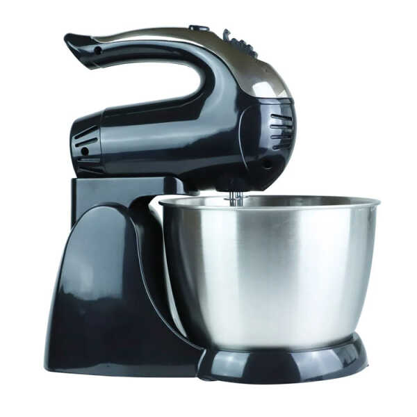 BRENTWOOD 3QT/2.8L STAND/HAND MIXER BLACK 120V - 200W | SM-1153 - Image 
