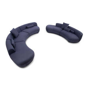EVERGO BLUE 2 SEAT+3 SEAT SOFA SET | 2136-50B