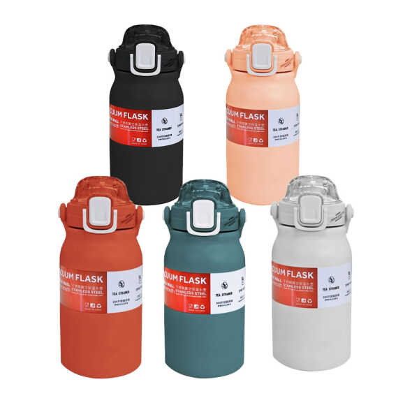 VACUUM FLASK 900ML STAINLESS STEEL LARGE MOUTH | VARIETY - Image 1