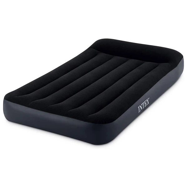 Intex Dura-Beam air mattress with built-in pillow