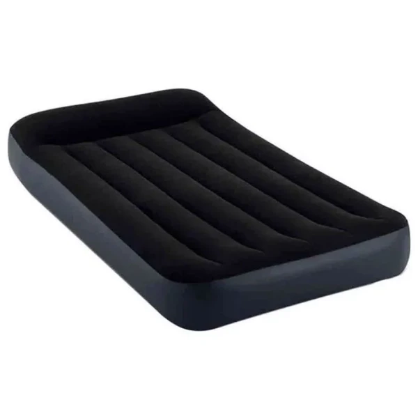 Black twin air mattress Pillow Rest classic top view