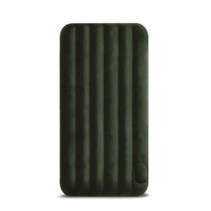 INTEX TWIN DURA-BEAM DOWNY AIR MATTRESS WITH BUILT-IN FOOT PUMP | 64761 - Image 