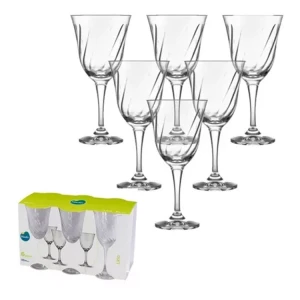 NADIR FIGUEIREDO LÍRIO WINE GLASS SET 6 PCS 365 ML | 70340200774250 - Image 