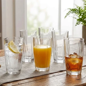 NADIR ESTELA 450ML DRINKING GLASSES SET 6PIECES | 76610200828131 - Image 