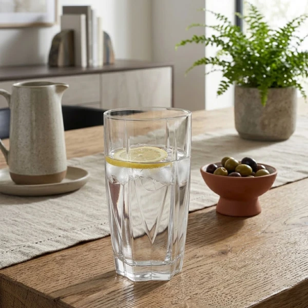 NADIR ESTELA 450ML DRINKING GLASSES SET 6PIECES | 76610200828131 - Image 