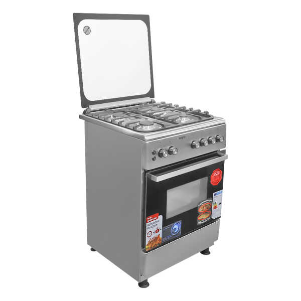 FIESTA TURKEY 4 BURNERS GASRANGE 24" SILVER | FF6402GBZM - Image 