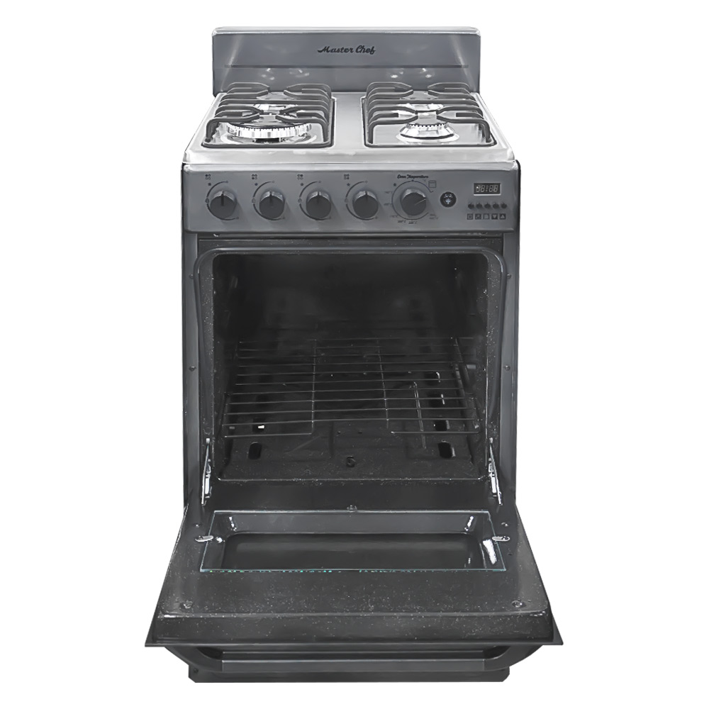 MASTERCHEF 20 4 Burners Gas Range Reflective Glass