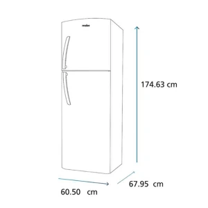 MABE 11CUFT REFRIGERATOR SILVER | RMA300FXMRQ0 - Image 