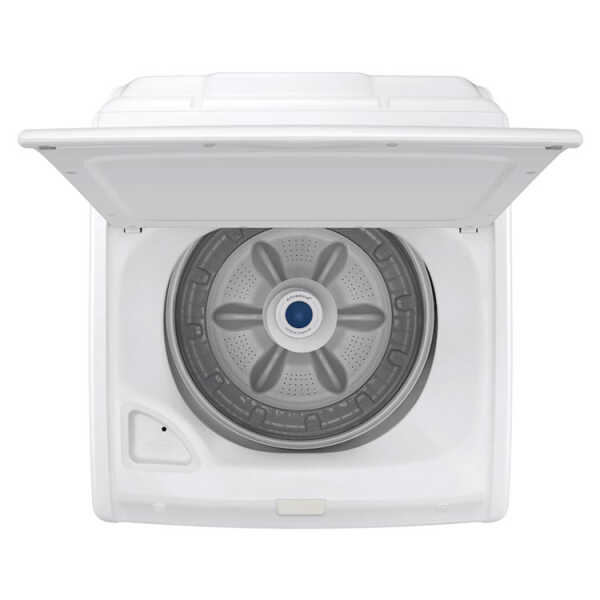 SAMSUNG 18 KG TOP LOAD WASHER WHITE WITH ACTIVE WAVE AGITATOR | WA40A3005AW/A4 - Image 
