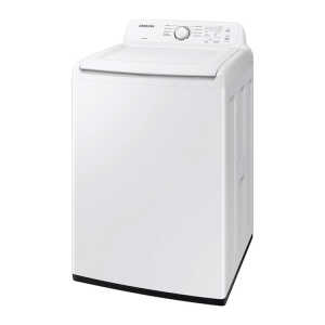 SAMSUNG 18 KG TOP LOAD WASHER WHITE WITH ACTIVE WAVE AGITATOR | WA40A3005AW/A4 - Image 