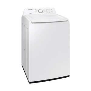 SAMSUNG 18 KG TOP LOAD WASHER WHITE WITH ACTIVE WAVE AGITATOR | WA40A3005AW/A4 - Image 