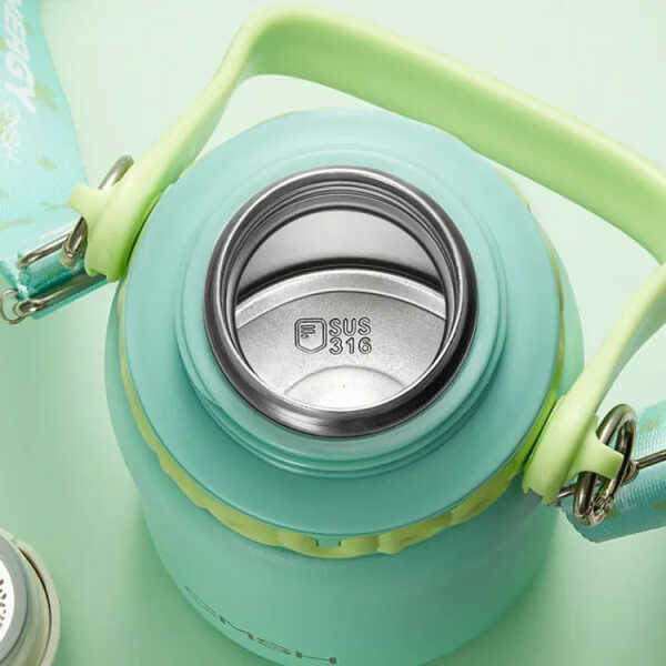 COLORFULL STAINLESS STEEL 1500ML THERMOS FLASK  | VARIETY - Image 