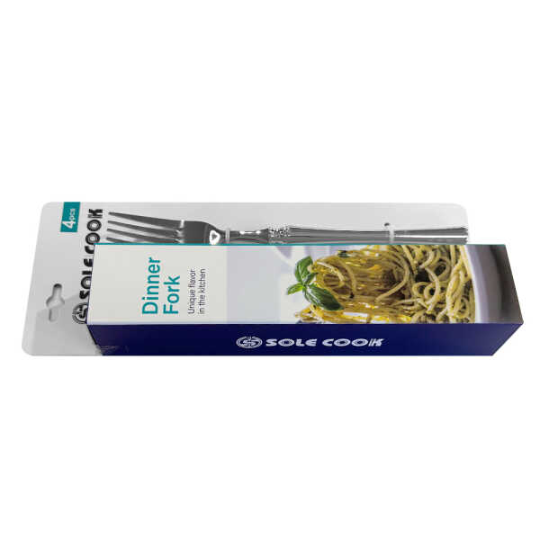 SOLE COOK SILVER DINNER FORK 4PCS | 112433 - Image 