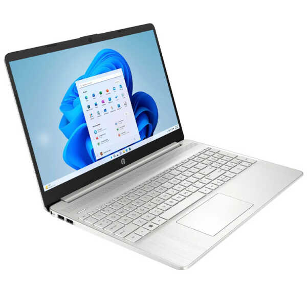 HP 15.6" TOUCHSCREEN LAPTOP, i3 - 8GB, 128GB SSD, WIN11, NATURAL SILVER | 15-DY5113DX - Image 