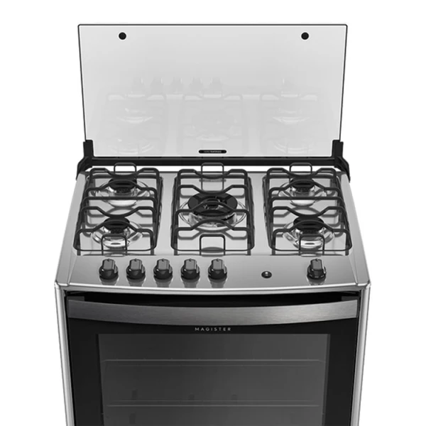 DAKO 30" GAS RANGE MAGISTER BLACK 5 BURNER | 300001611 - Image 