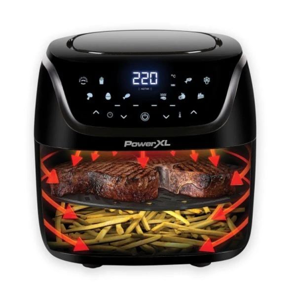 PowerXL Large-Capacity 7.5L Air Fryer – Black