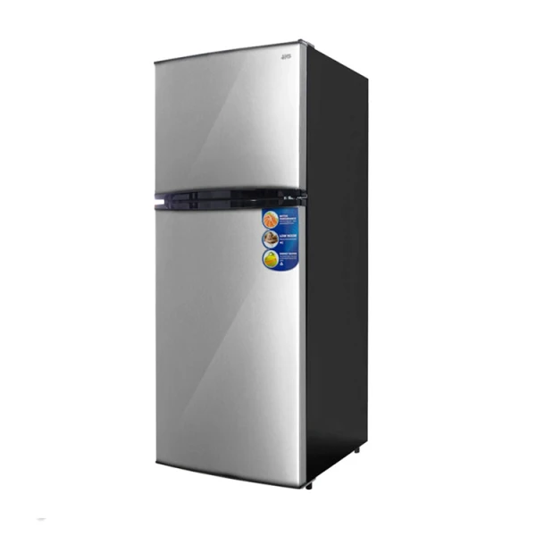 AXXEL 10 CU.FT 2 DOOR STAINLESS STEEL REFRIGERATOR | ARFF282 - Image 