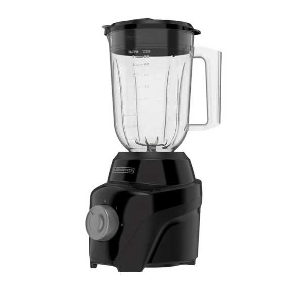 BLACK & DECKER 2-SPEED BLENDER W/PLASTIC JAR BLACK 700W | BL0877-0BDLA - Image 