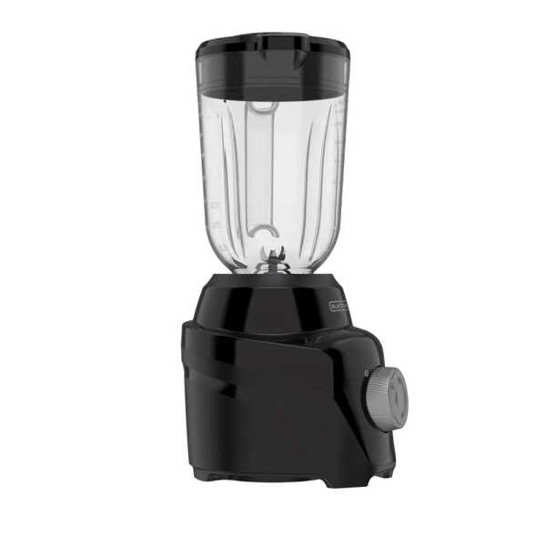 BLACK & DECKER 2-SPEED BLENDER W/PLASTIC JAR BLACK 700W | BL0877-0BDLA - Image 