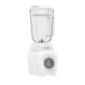 BLACK & DECKER  2-SPEED BLENDER WITH PLASTIC 1.65L JAR WHITE | BL0877-0WDLA