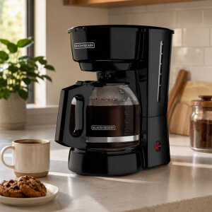 BLACK & DECKER 12-CUP COFFEE MAKER BLACK | CM0916B - Image 