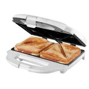 BLACK & DECKER WHITE 820W SANDWICH MAKER | SM1000W - Image 