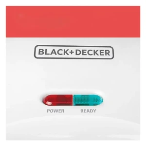 BLACK & DECKER WHITE 820W SANDWICH MAKER | SM1000W - Image 
