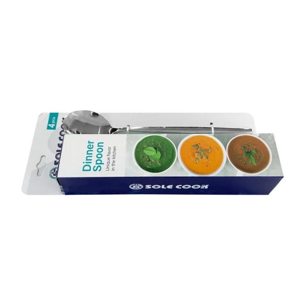 SOLE COOK KITCHEN/TABLE SPOON 4PCS | 23112013 - Image 