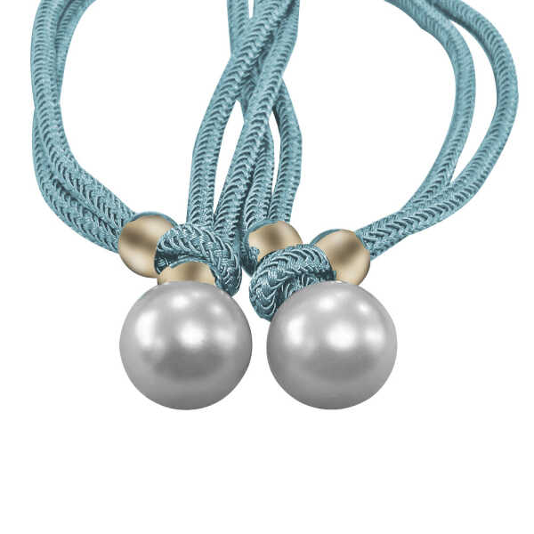 COLORFULL BEADED CURTAIN TIEBACKS 2 PIECE | 23120343 - Image 