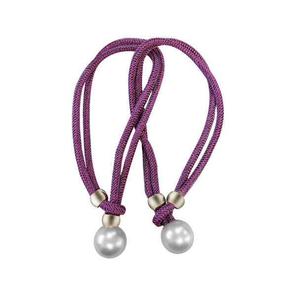 COLORFULL BEADED CURTAIN TIEBACKS 2 PIECE | 23120343 - Image 