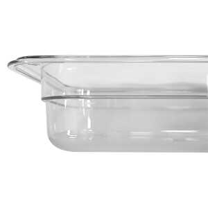 ACRYLIC PORTION SERVING BASIN 1/4 * 6.5CM | 2312091