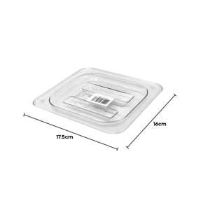 ACRYLIC PORTION SERVING BASIN LID | 2312098 - Image 