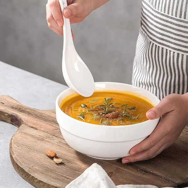 CERAMIC WHITE SERVING BOWL 16 CM | 3120519 - Image 